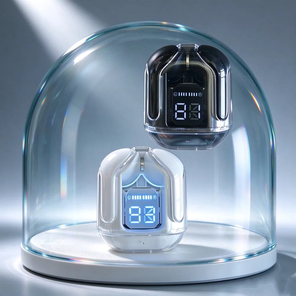 Wireless Earphones Bluetooth Headphones Create Vivid Sound Details Sensitive Touch Panel Steady Link for Podcasts
