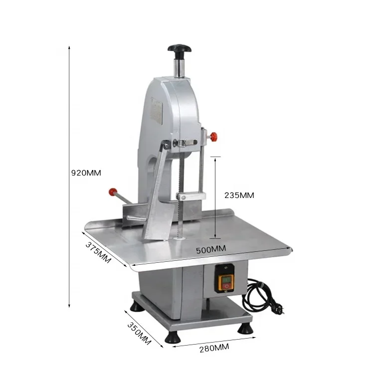 

Factory Manual Pork Beef Meat And Bone Cut Saw Machine Electric Meat Cutter Machine Bone Saw Commercial