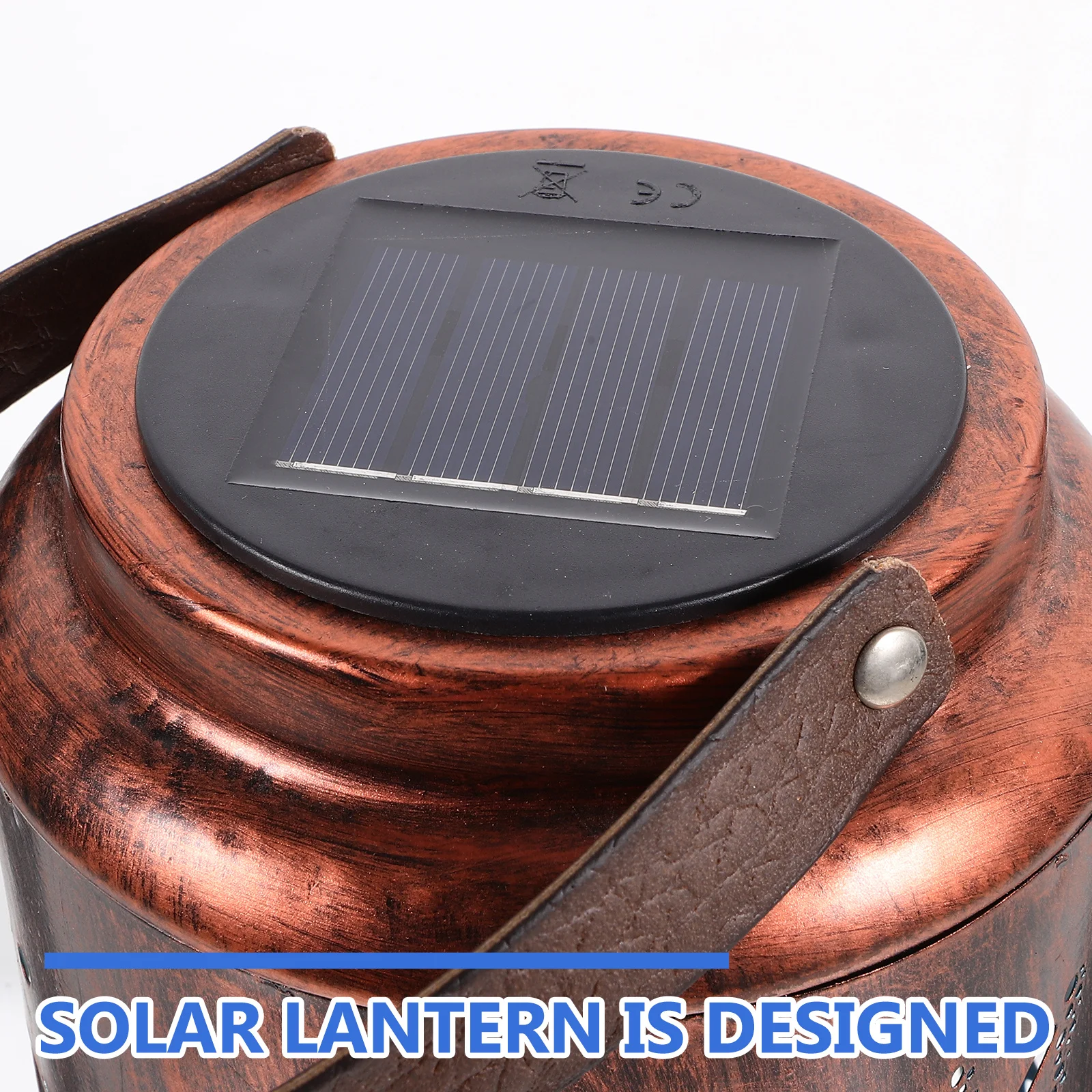 

Pattern Hollow Metal Lantern Outdoor Garden Decorative Lighting for Lawn Yard Butterfly Pattern Solar Lantern