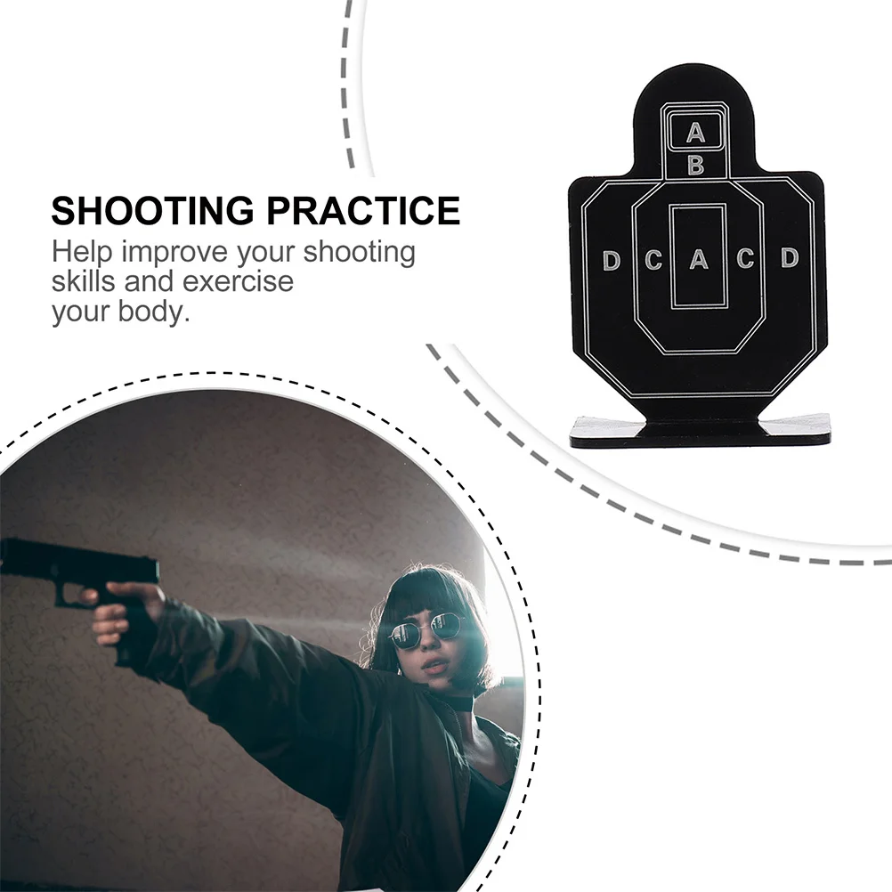 Duurzame doelen Aluminiumlegering Metaal Staal Silhouet Training Indoor Doeloefening Hoog prestatiebereik