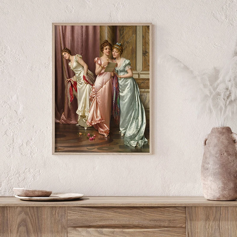 Victoria kadınlar yağlıboya tu - Victory Home Decor incelemesi ve fiyatı