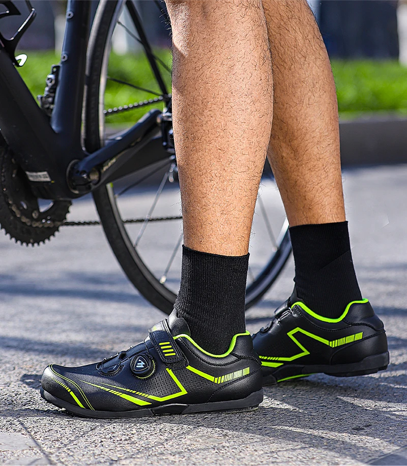 WEST BIKING Fahrradschuhe für Herren und Damen, mit Schnellwechselmechanismus, ohne Schnellspanner, für Rennräder, atmungsaktive Turnschuhe, Outdoor-Sportschuhe. – Detail 13