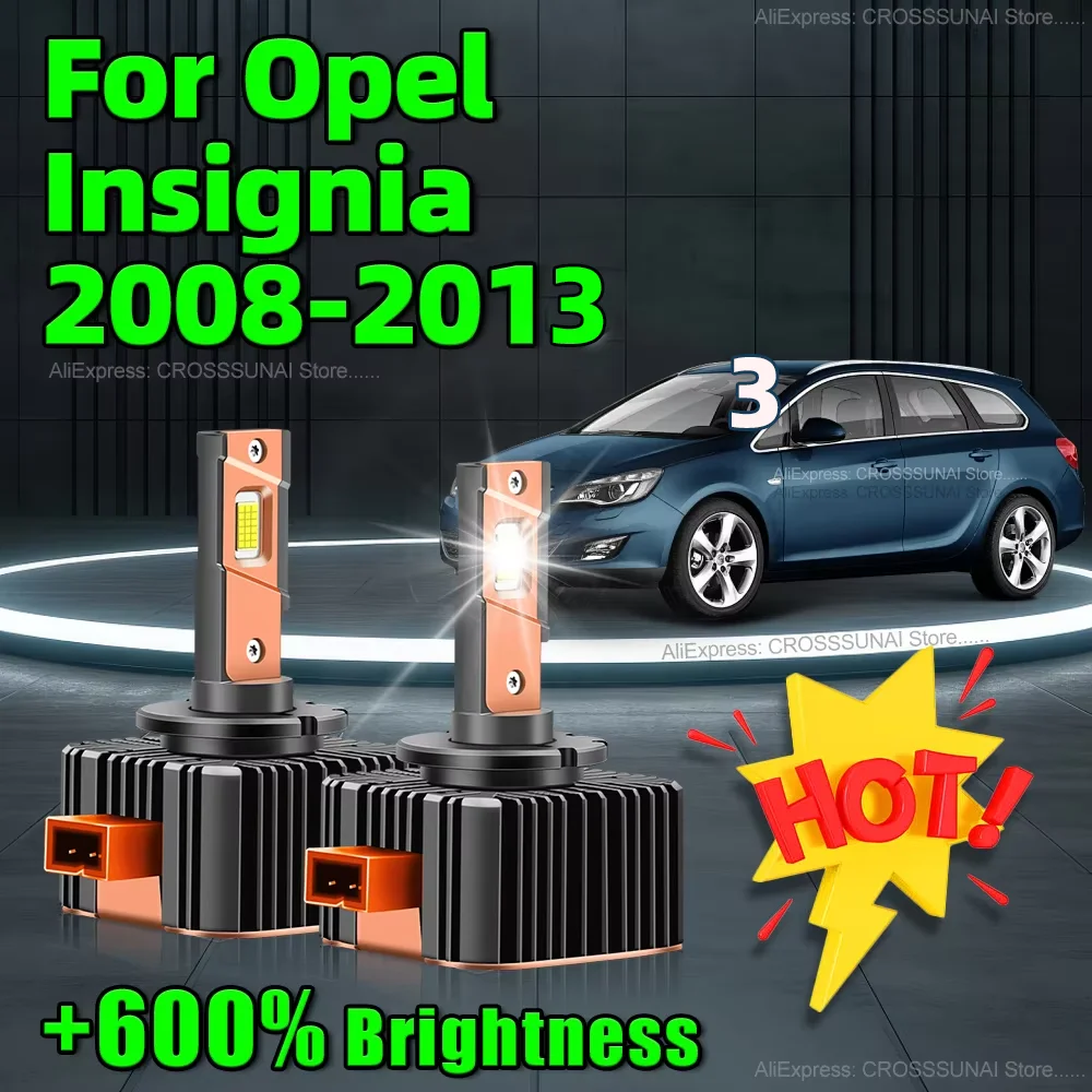 

6000K LED Headlight 6000K Upgrade CSP 30000LM D1S Car Light Bulbs For Opel Insignia 2008 2009 2010 2011 2012 2013 2014
