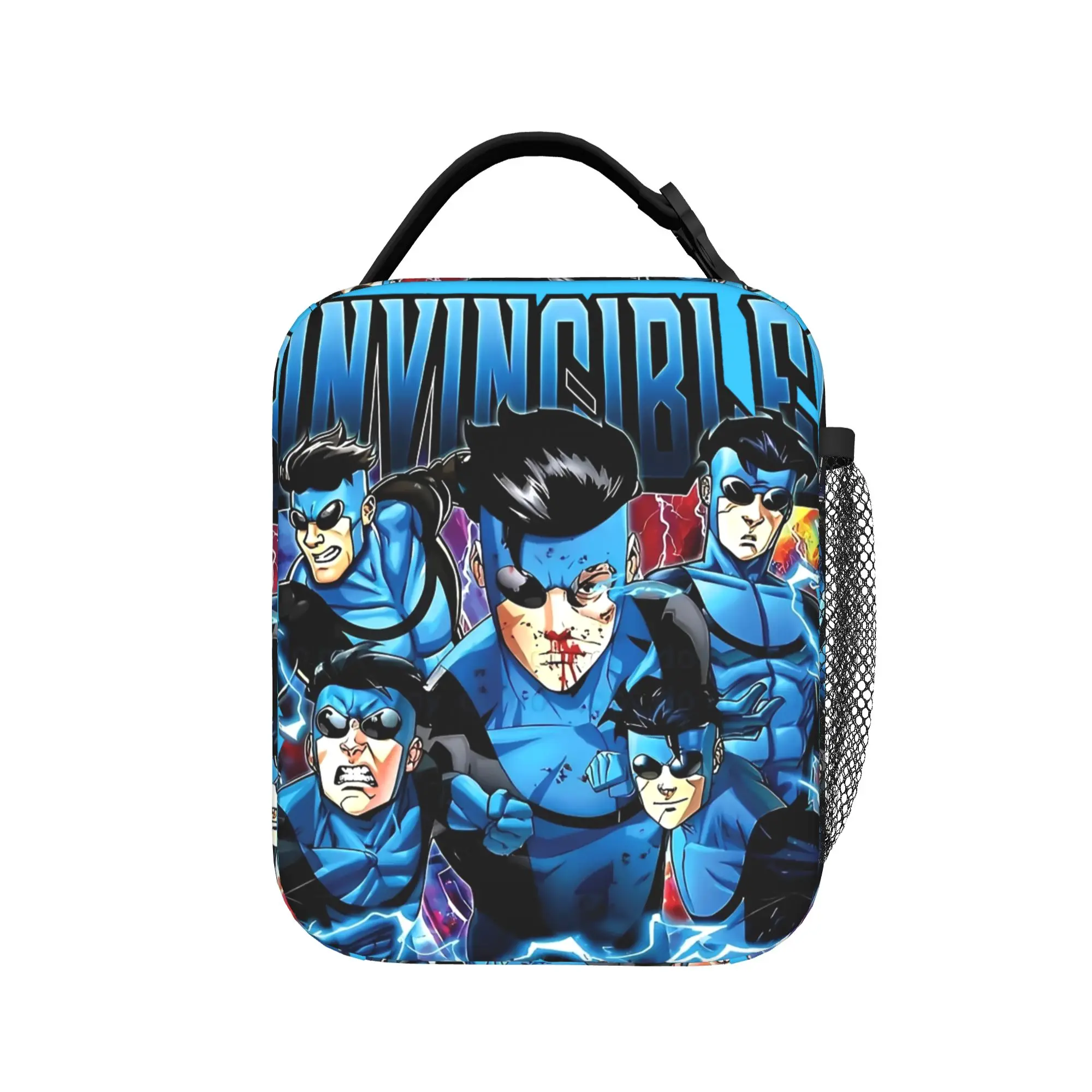 Mark Grayson Invinci-bles Insulated Lunch Bag Leakproof  Meal Container Thermal Bag Lunch Box Tote School  Food Storage Bags