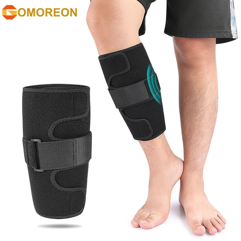 

1PC Calf Braces for Men Women - Adjustable Shin Splints Support Wrap for Torn Calf Muscles, Lower Leg Compression Sleeves Guards