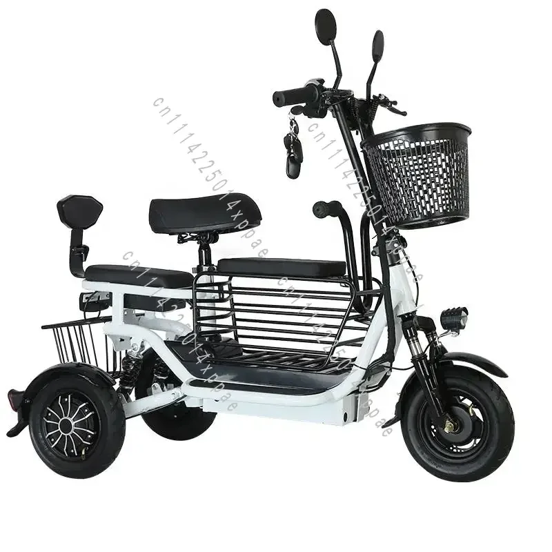 Folding Car Light Battery Car The Elderly Electric Tricycle Household Small Pick-up Children Lady Mother