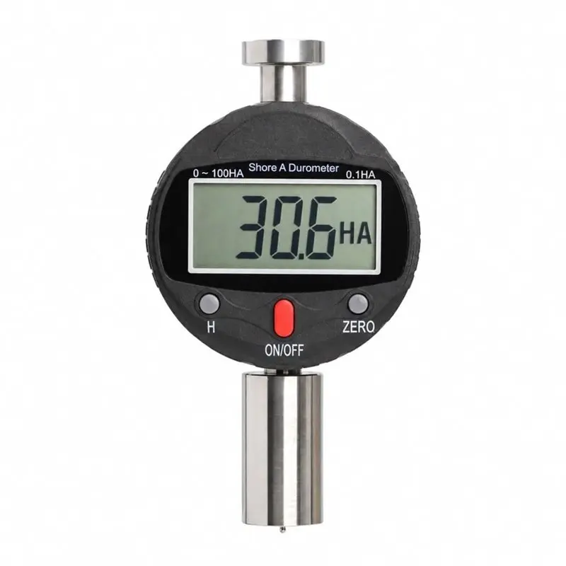 B08B-Shore A Durometer Digital Hardness Tester 0-100HA,For 0-2.5Mm Indenter 0.1HA Resolution Test Soft Rubber, Rubber