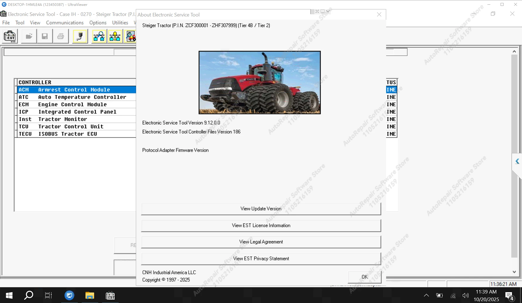 2025 لبرنامج أدوات الخدمة الإلكترونية CNH (EST 9.12 Up5 Level Engineering) + المنشط + الإجراءات التشخيصية Unexpire #4