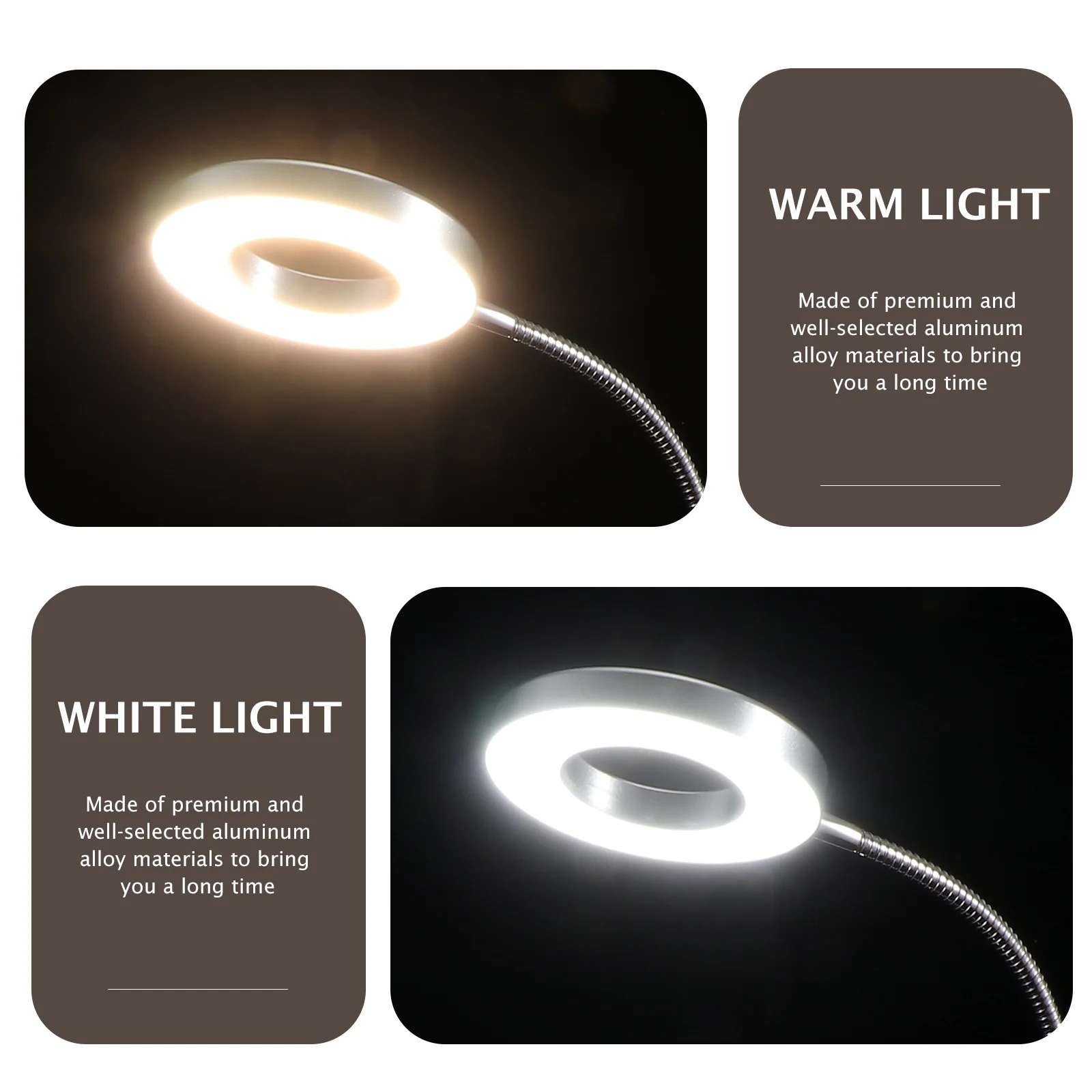 

LED Clip Light Eye Protection Reading Lamp for Bedside Dorm Student Night Studying Comfortable Visual Small Night Lamp