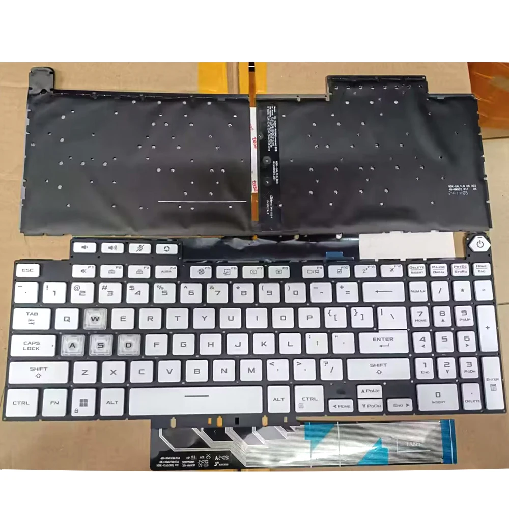 New Laptop For Asus TUF Gaming F15 FX517 FX517ZC FX517ZM FX517ZR FX517ZE US Backlit Keyboard