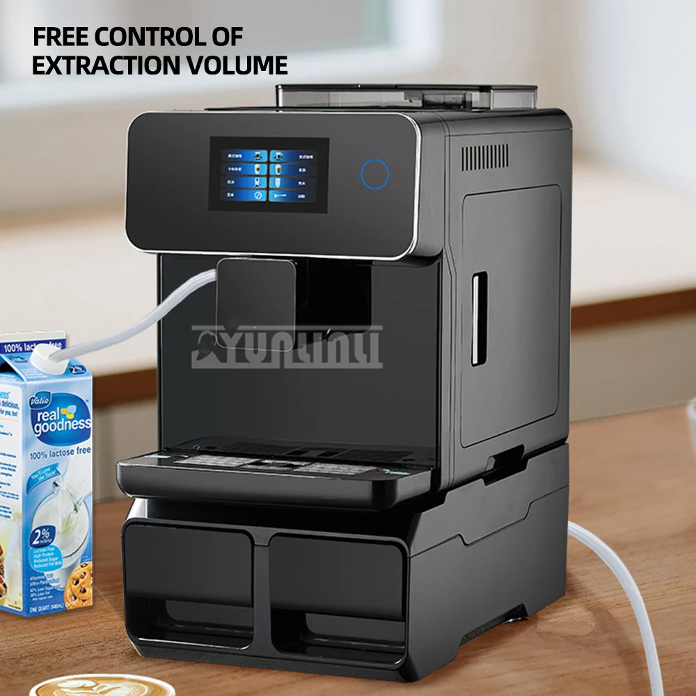 Touchscreen-Kaffeemaschine, Espressomaschine, automatisch, Maquina De Café