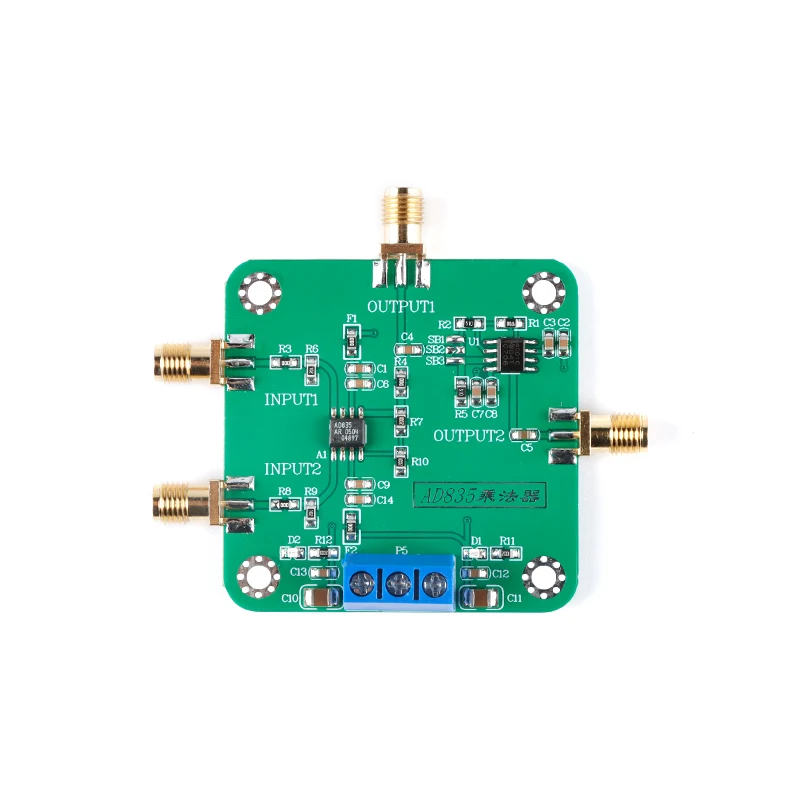 AD835 Multiplier Module, Mixing, Wideband Modulation, 4 Quadrant Analog Multiplier with Post-Stage Operational Amplifier