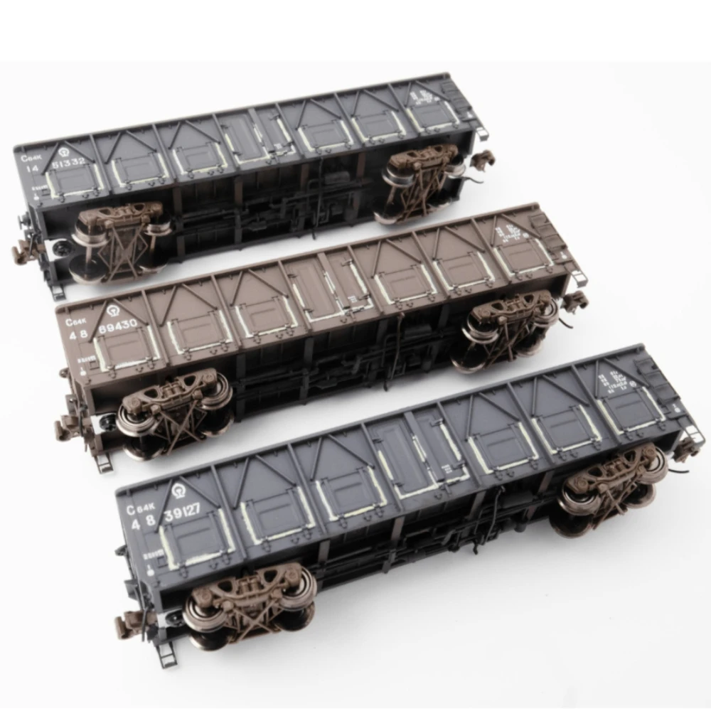 N-نوع 1/160 مقياس نموذج قطار النقل C64K نوع مفتوح شحن سيارة 3-القلادة قطار مجموعة طاولة الرمل حلية لعبة الصبي هدية