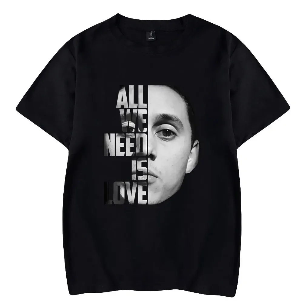 T-shirt pour Homme et Femme, Streetwear, Décontracté, Hipster, à la Mode, Canserbero Merch, Hip Hop, Été