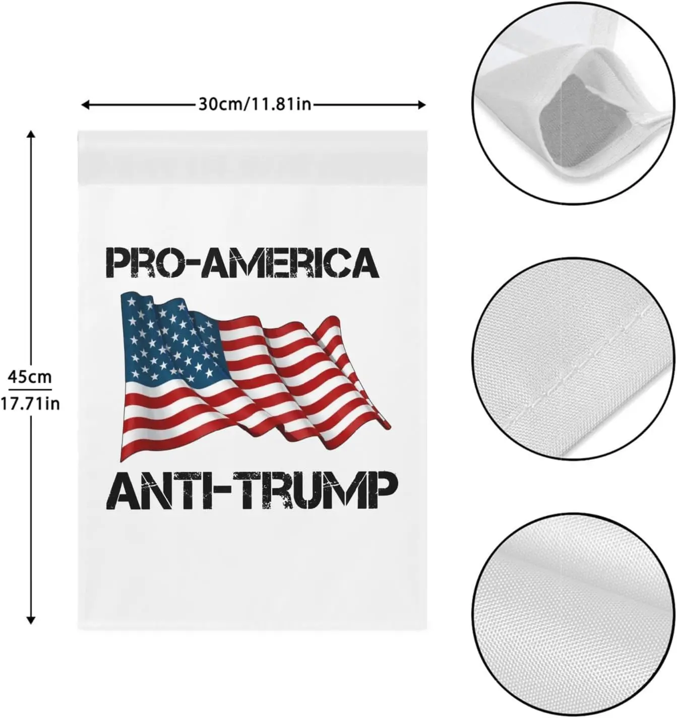 Trump Flag Pro America Anti Trump House Flag One Size, Vintage House Flags Camping House Flag One Size Yard Decor Trump Flag Pro