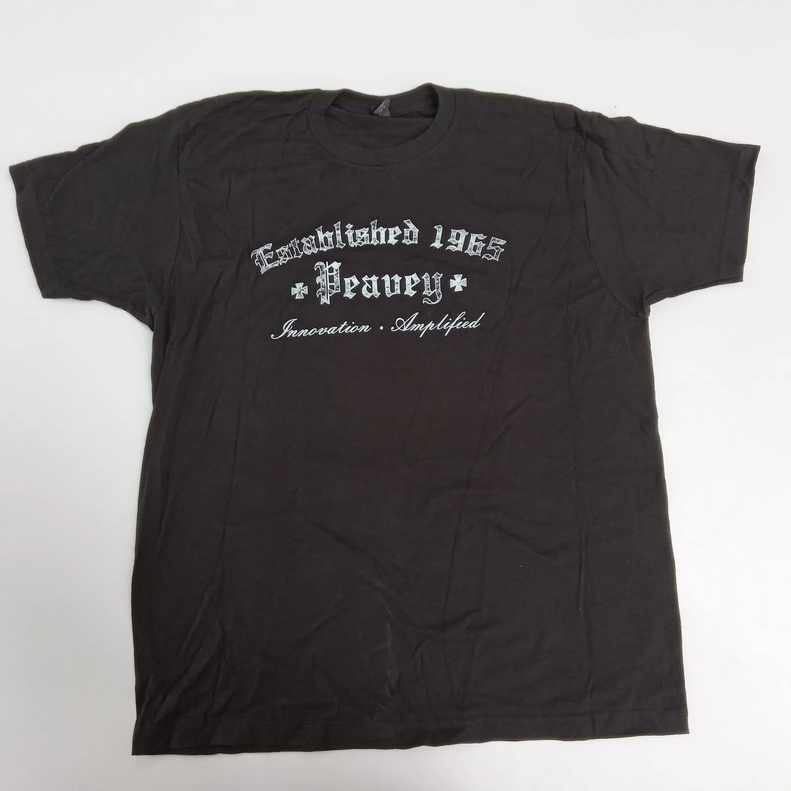 The Official Authentic Peavey Gothic T-Shirt-Established 1965