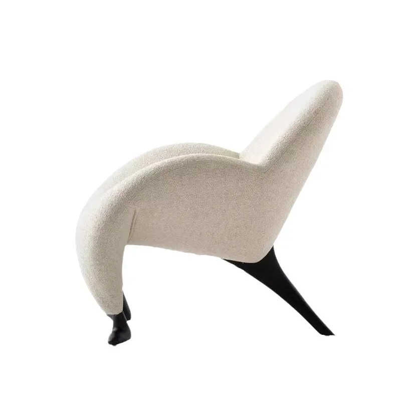 

Creative leisure chair model room Hotel lobby reception sofa chair Internet celebrity croissant chair