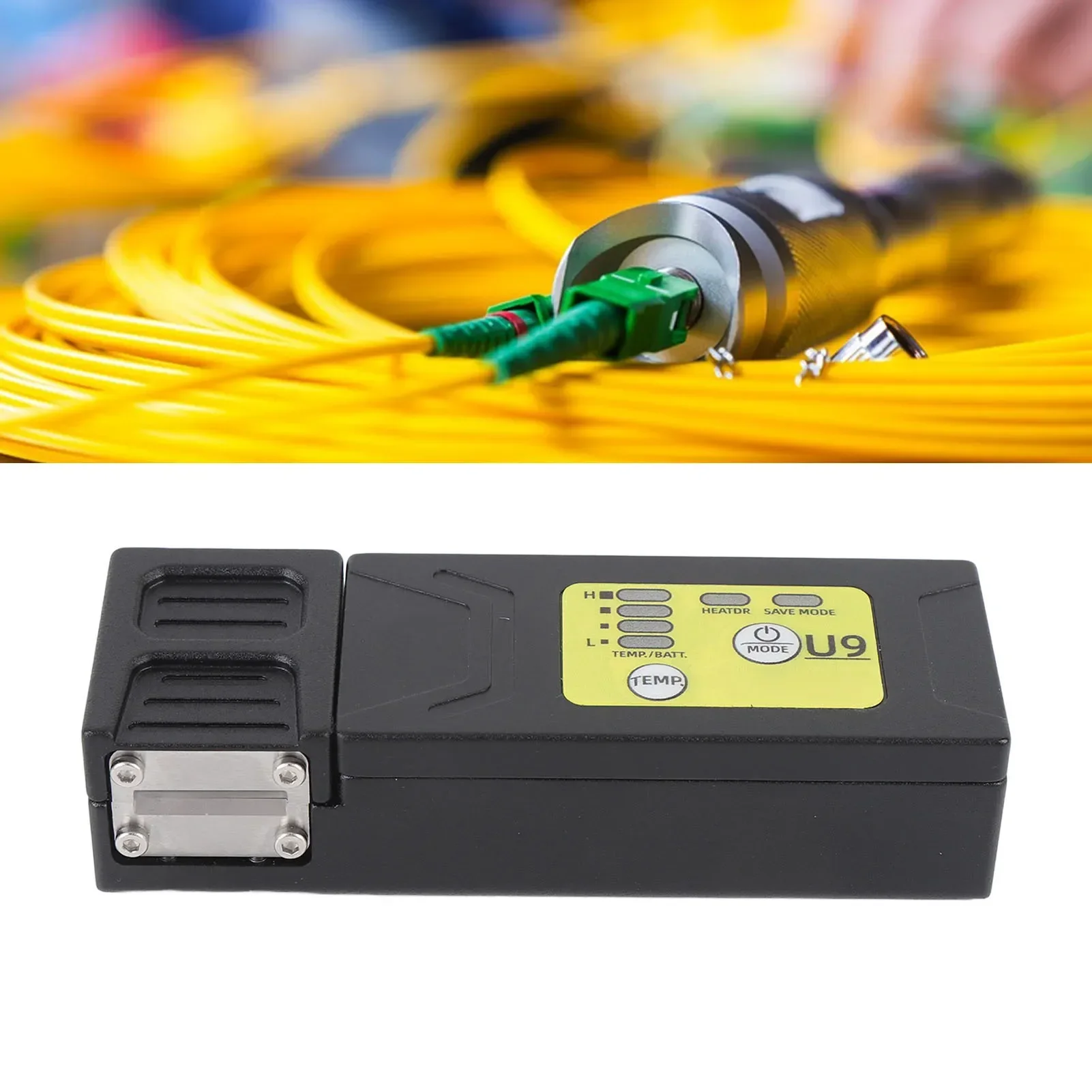 Alat Pengupas Serat Optik Kontrol Akurat 8 Tingkat Suhu untuk Serat Pita 2-24 Inti