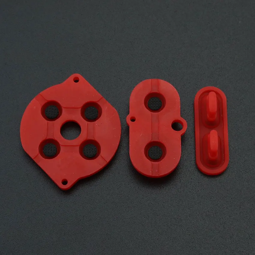 1 Bộ Cao Su Màu Dẫn Điện Nút A-B D-Miếng Lót Cho 10 Màu Cho GBC Silicone Dẫn Điện Bắt Đầu Chọn bàn Phím