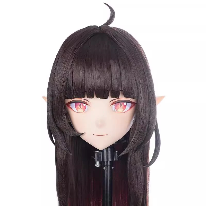 

Full headband lock Customize Full Crossdress Doll Female/Girl Cartoon Character Kig Cosplay Japanese Anime Kigurumi Masks
