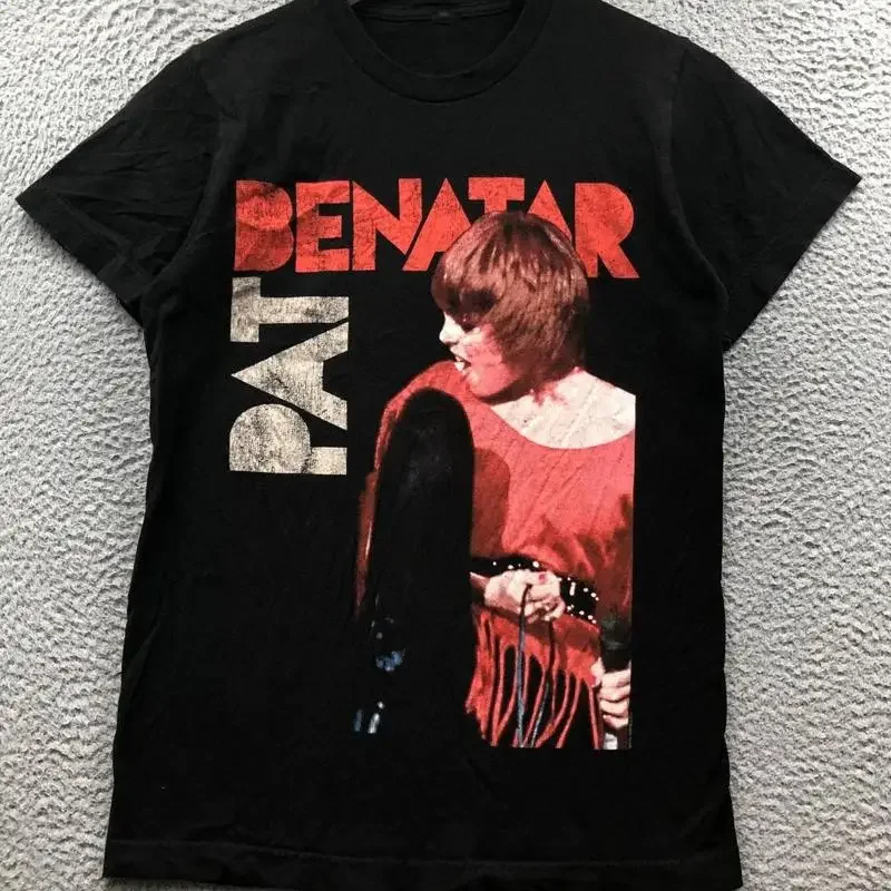 Pat Benatar For Friends Black T Shirt Cotton S 234Xl