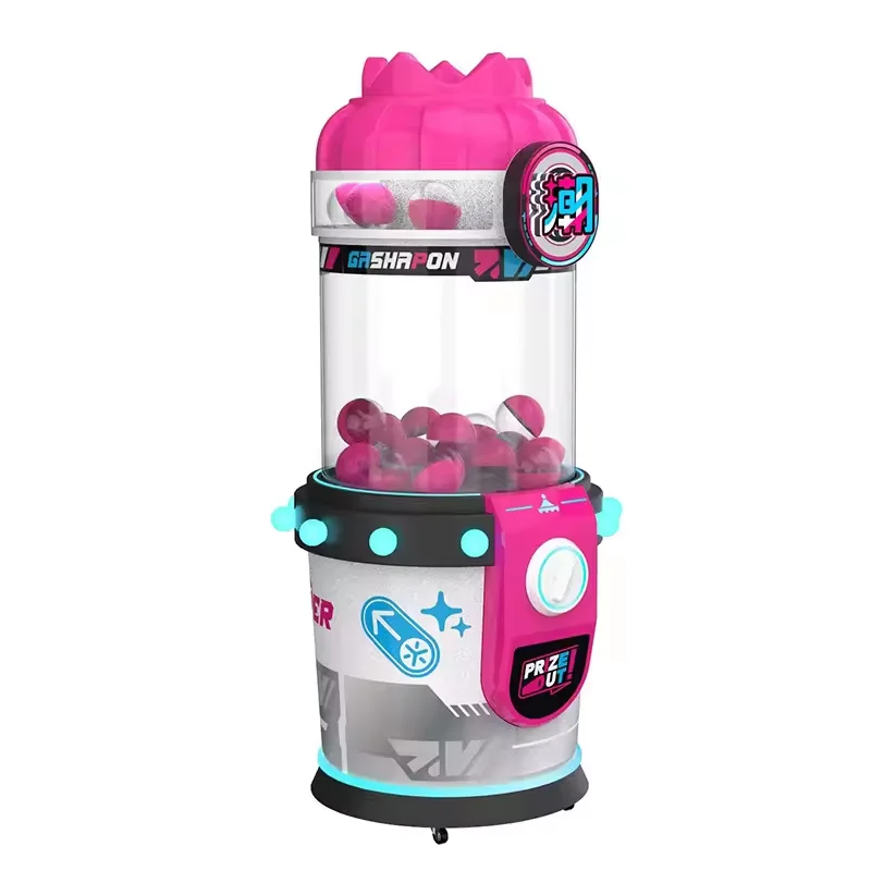 New Design Redeem  Gifts Game Machine Super Mall Coin Operated Gacha Capsule Toy Machine Toys Gachapon