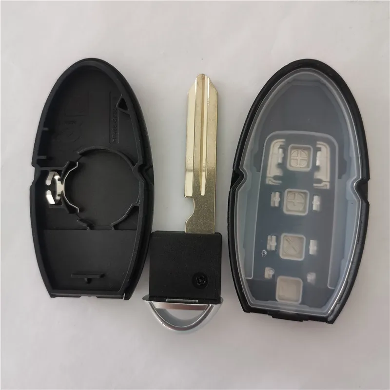 3 pçs 4 botão inteligente remoto chave escudo para nissan altima maxima sentra sylphy tiida qashqai livina ensolarado chave caso substituição