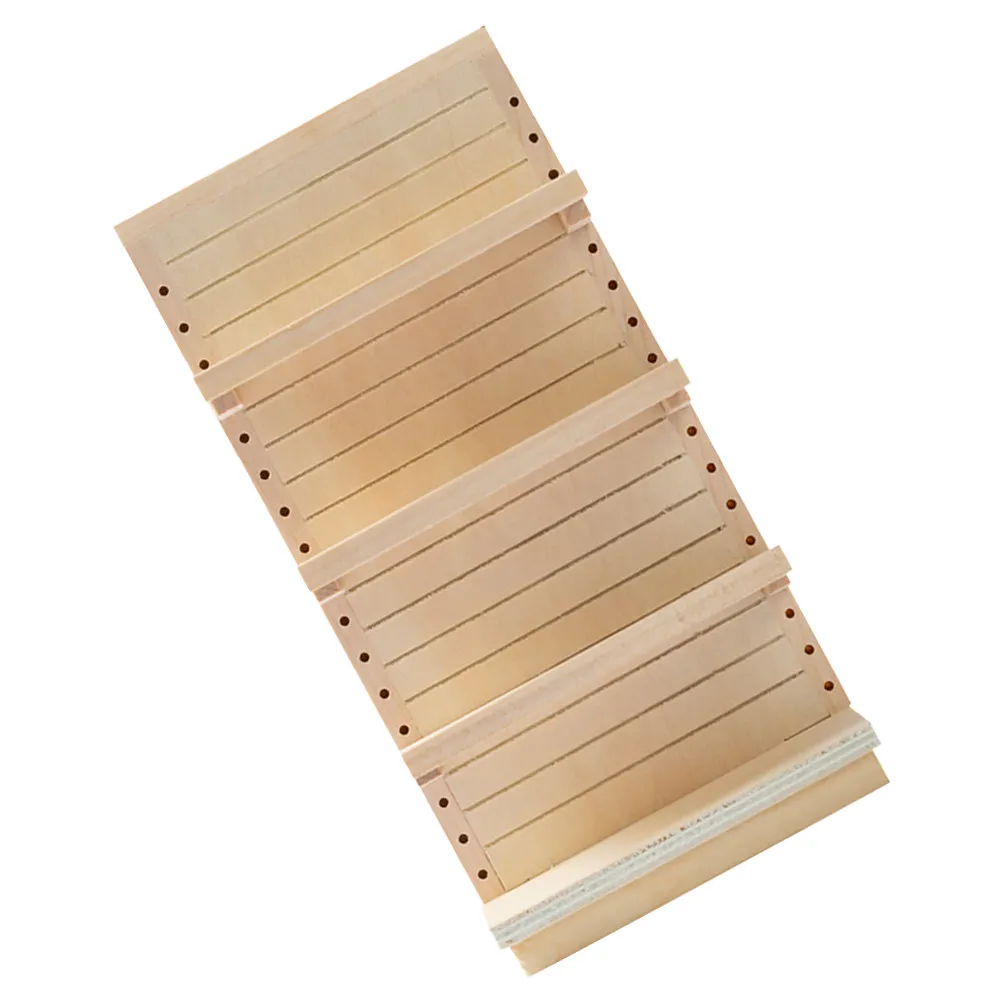 Wooden Simulation Miniature Cabinet Imitation Display Rack Mini House Furniture Decoration Simulation Wooden Cabinet Model