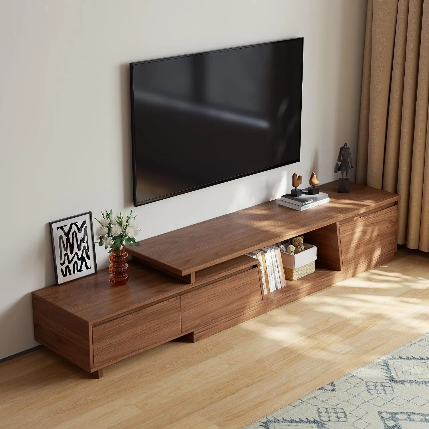 Extendable TV Stand for 65-110