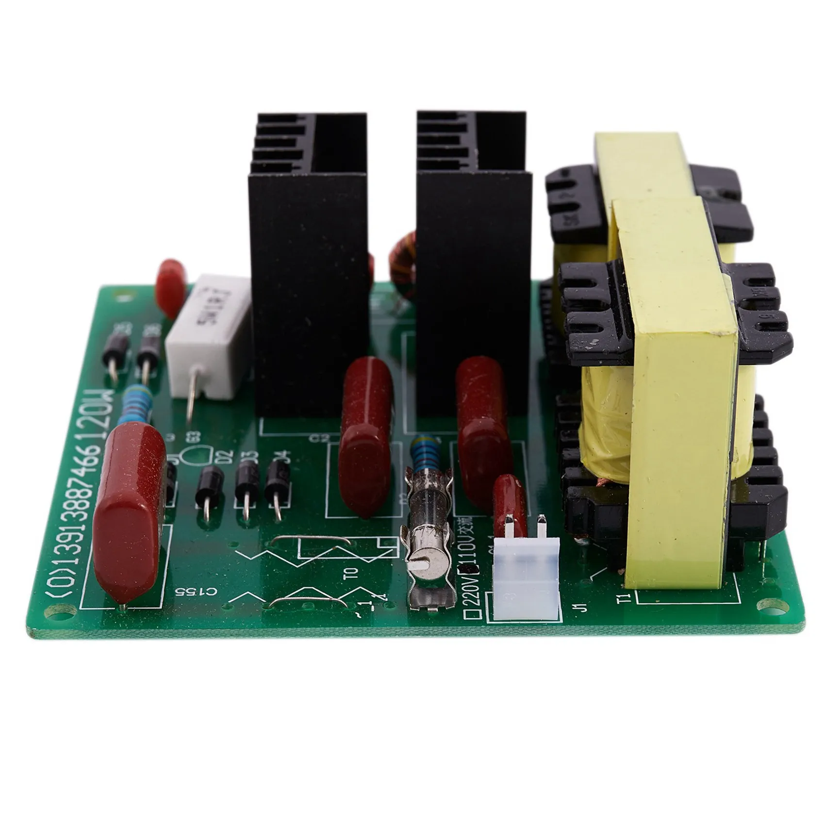 

[AA49] 2X Ac 110V 100W 40K Ultrasonic Cleaner Power Driver Board+2Pcs 60W 40K Transducer for Ultrasonic Cleaning Machines