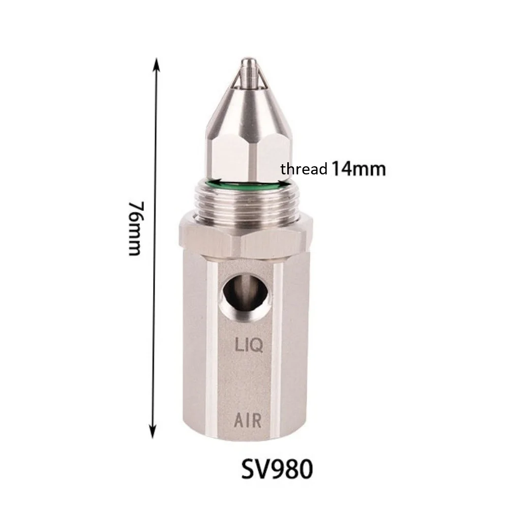 1pc Air Atomizer Spray Nozzle Dust Removal Nozzle Industrial Dust Removal Nozzles For Workshop Humidification Cooling