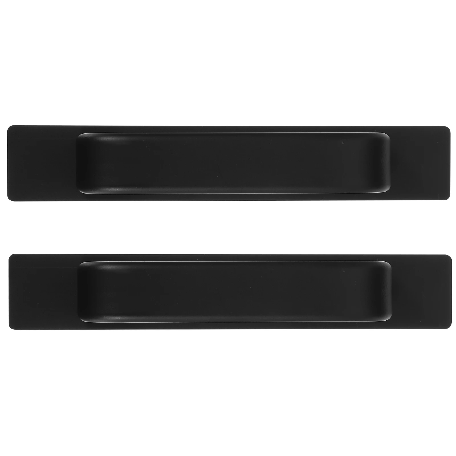 

2Pcs 180mm Durable Adhesive Drawer Handles Polished Surface Comfortable Touch Kitchen Cupboard Pulls Adhesive Handle