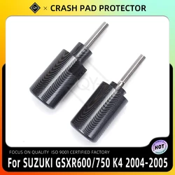 LQYL Motorcycle Black Carbon No Cut Frame Sliders Crash Falling Protection For SUZUKI GSXR600 GSXR750 GSXR 600 750 K4 2004 2005