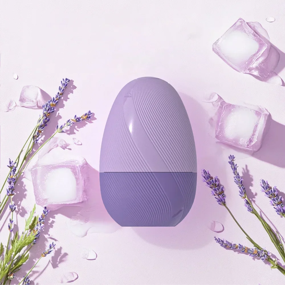 Reusable Massage Silicone Ice Mold for Naturally Eye Puffiness Facial Roller Shrink Pores Ice Face Roller Ice Cube Beauty