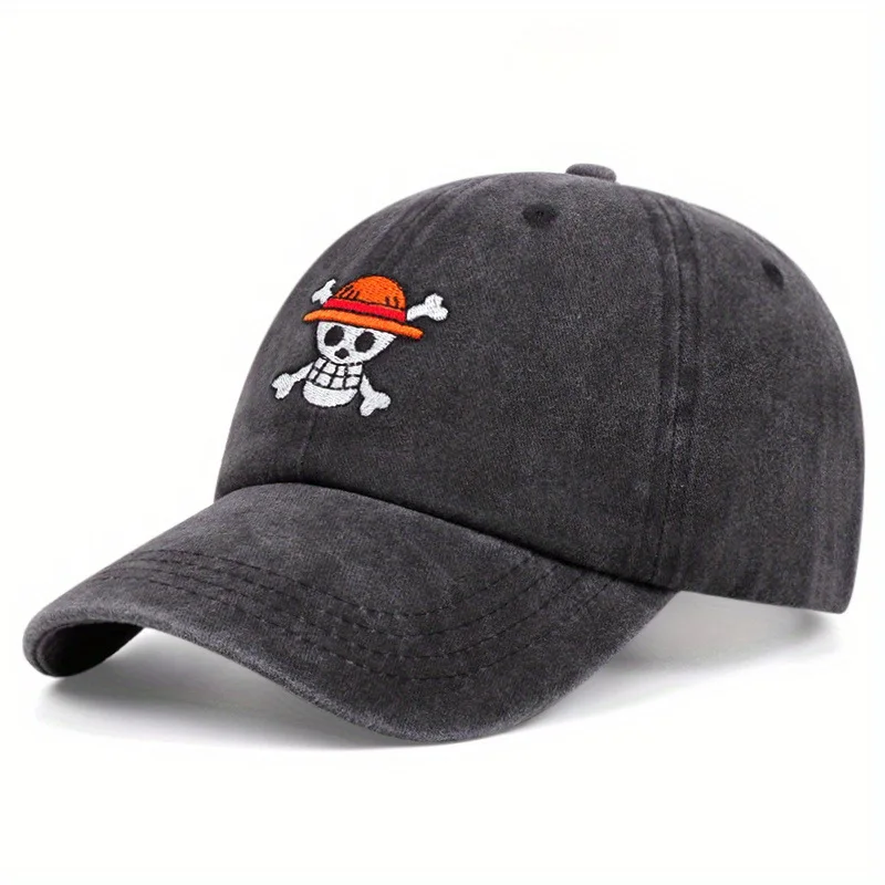 Baseball Cap New Embroidered Skull Hat Four Seasons All Cool Duck Cap Men and Women With The