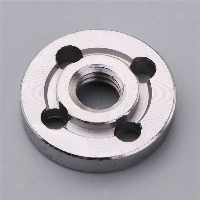 A02M-18Pcs Lock Nuts Flange For 9523 Nut Inner Outer Kit Angle Grinder Tool 2 Specifications-Toothless, Toothed