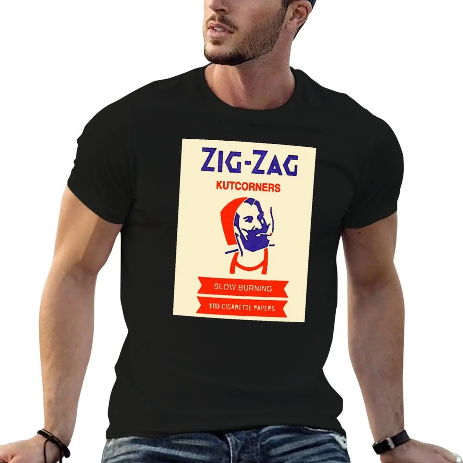 

Zig Zag - Rolling Papers T-Shirt t shirts for man graphic tees man t shirts graphic T-Shirt