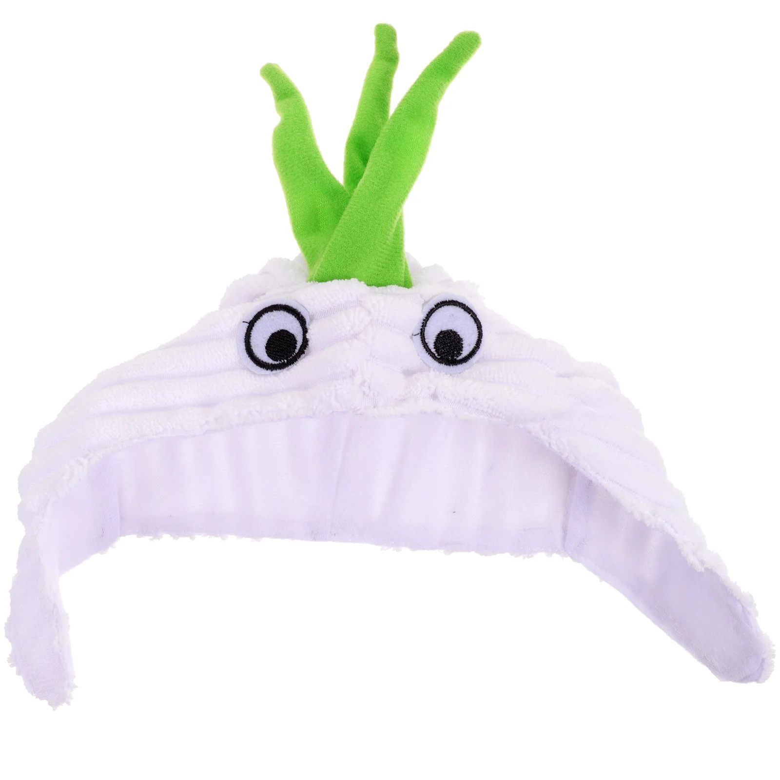 

Garlic Shape Thermal Pet Hat Soft Cotton Warm Hat for Dogs Puppies Cats Protective Head Cover Winter Festival Photo Shoot