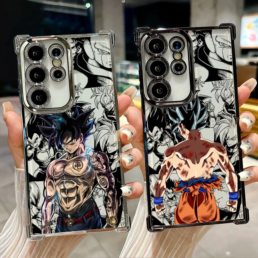 

Goku Anime Dragons Balls Coque For Galaxy S26 Ultra Phone Case For Samsung S26 S25 S24 S23 S21 Ultra S20 FE S25 Plus Soft Cover