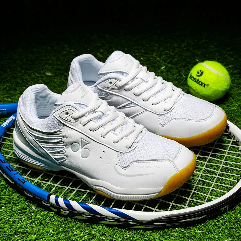 Men's Tennis Shoes Women's Breathable Badminton Volleyball Shoes Indoor Athletic Training Sneakers Tennis Couple