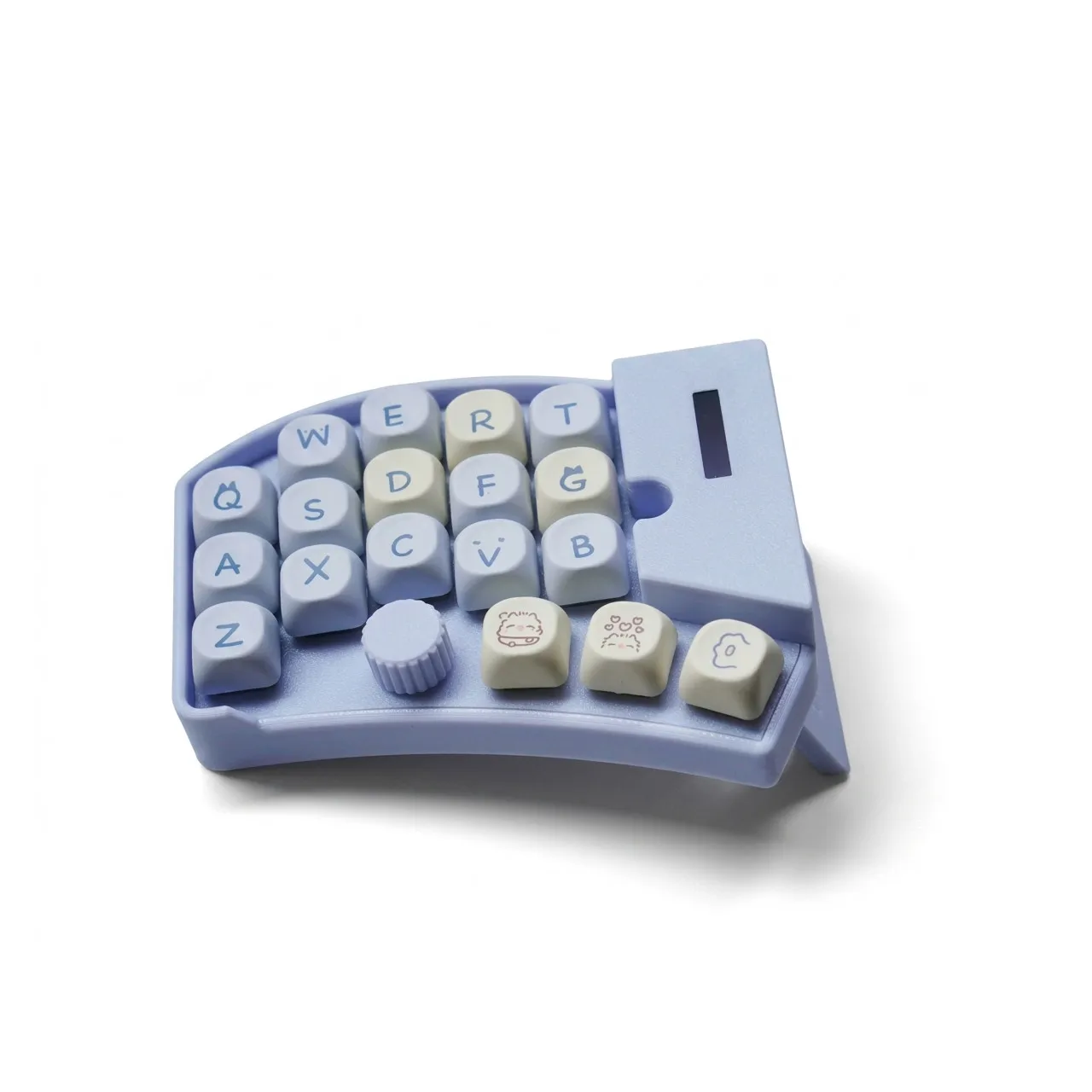Lehuy Catkey Split Keyboard Kit Customized Wireless Ergonomics Slim Portable Applicable Writing Mechanical Keyboard Accessories