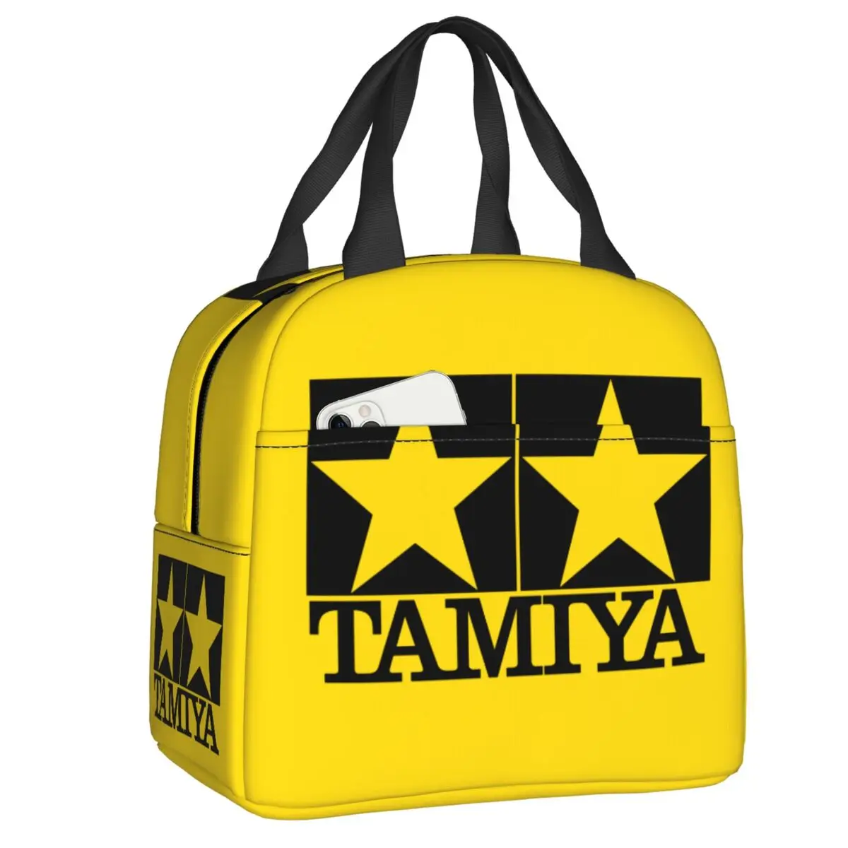 Custom Tamiyas Lunch Bag Men Women Warm Cooler Insulated Lunch Box for Student School Work Picnic Food Tote Bags