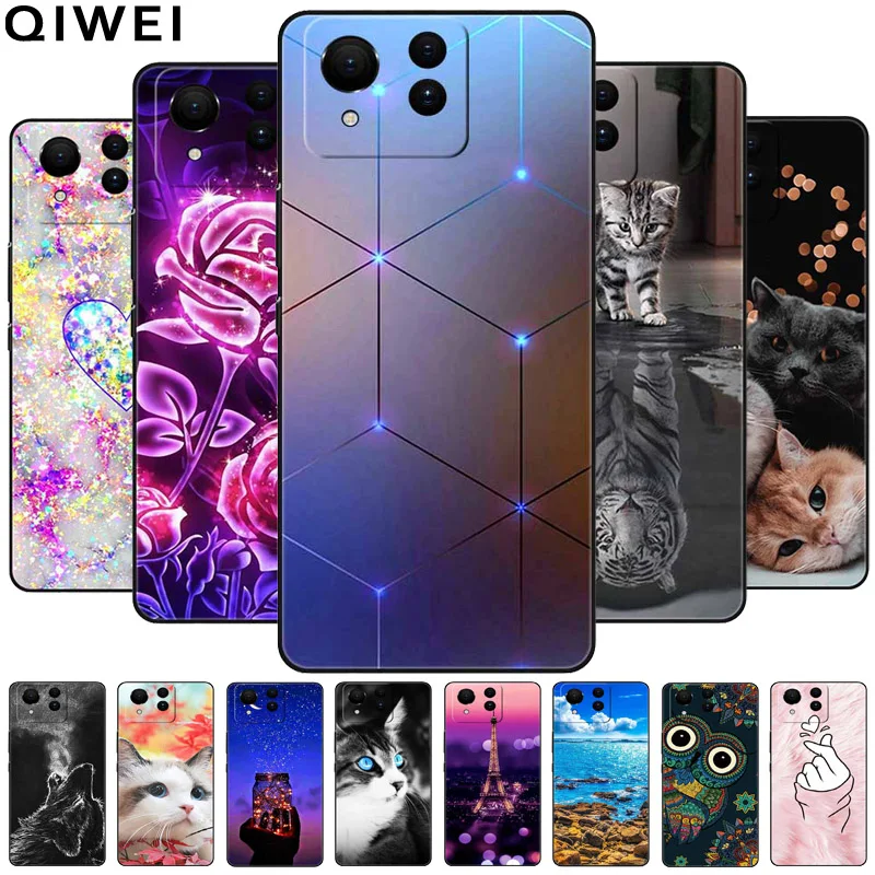 Para Asus Zenfone 11 Ultra Funda encantadora y bonita fundas de teléfono de silicona suave TPU para Zenfone 11 Ultra 5G Funda a prueba de golpes parachoques Funda