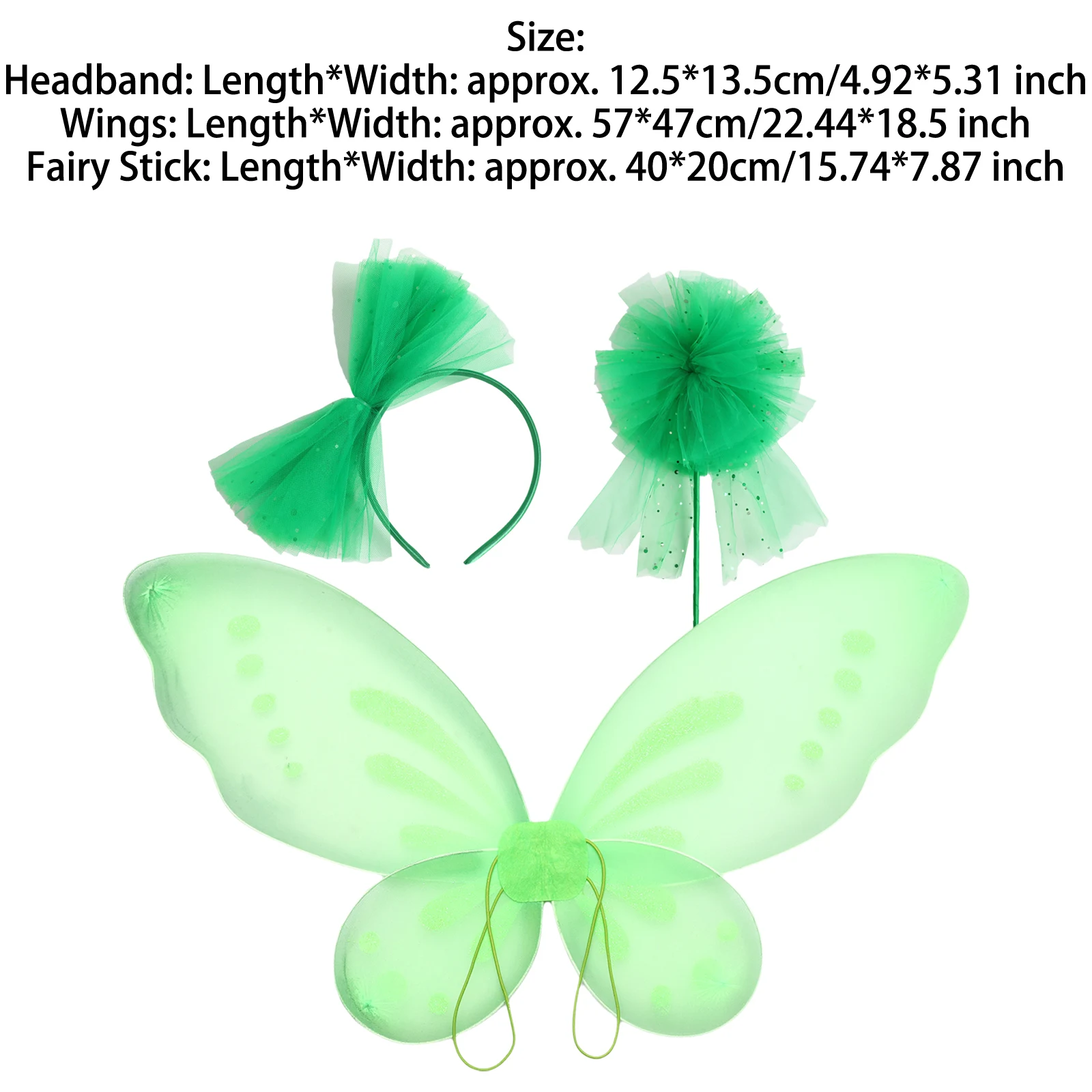 Adultos crianças material brilhante decorado asas de borboleta com acessório traje festa fornecimento conjunto para halloween masquerade cosplay