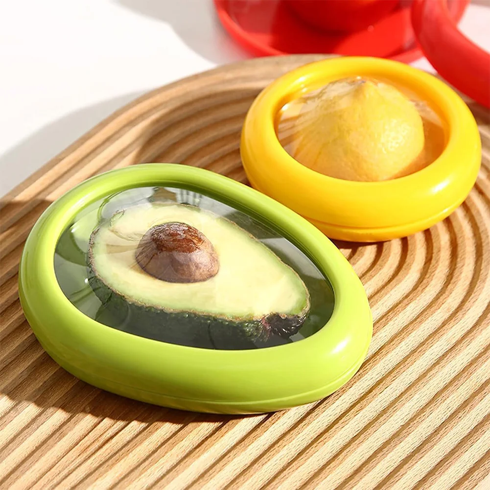 4 Pcs Silicone Fresh Stretch Pod Reusable Fruit and Vegetable Storage Containers Fruit Storage Containers for Fridge