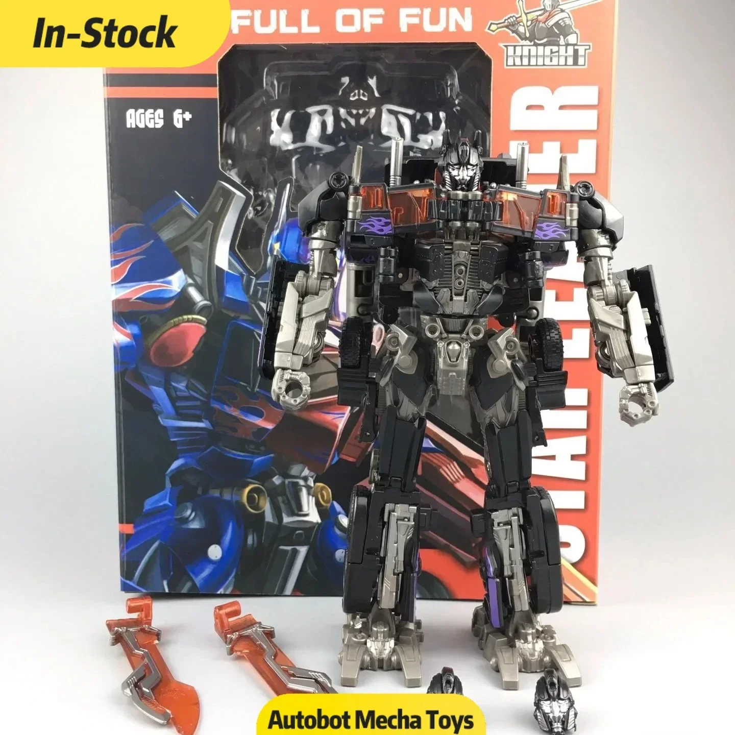 In Stock JIAYUEHUANG Transformation Toy 8801B OP SS05 Hero Pillar Movie Version Alloy Robot Autobot Model Action Doll  Collectio