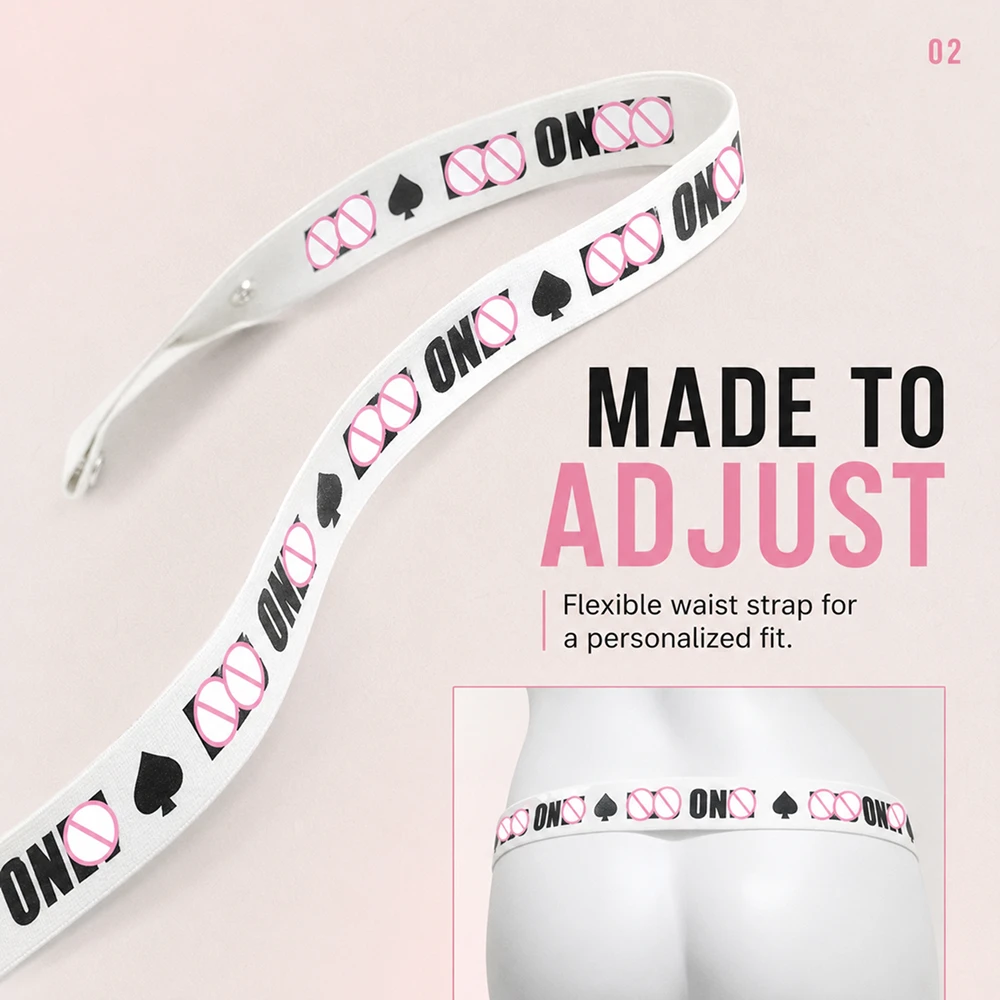 Adjustable Male Chastity Cage Anti-Off Device with Elastic Band Sissy Sex Toys Scrotum Ring Male Penis Ring Auxiliary Belt view 5