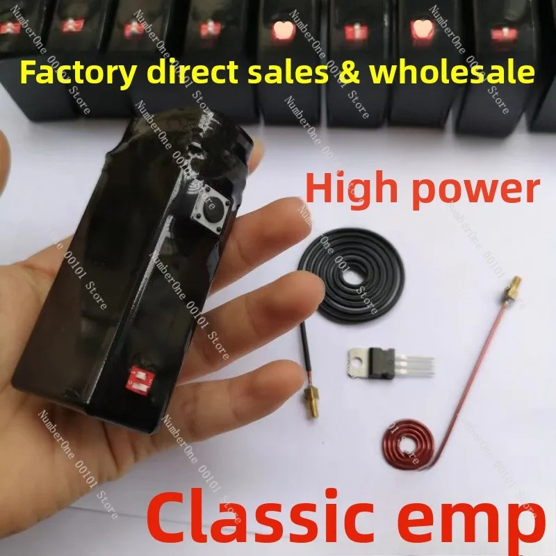 Coil Detector Electromagnetic Pulse Small Black Box Fingerprint Access Control Detector Tester