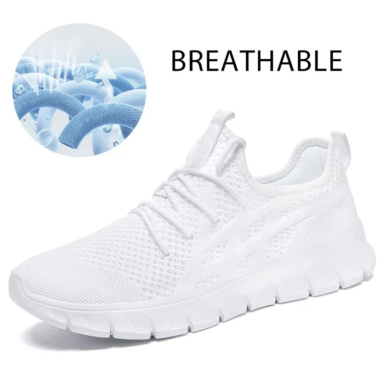 

Женская спортивная обувь, кроссовки для бега с дышащей сеткой, удобная прогулочная обувь для мужчин, прочная нескользящая модная повседневная обувь