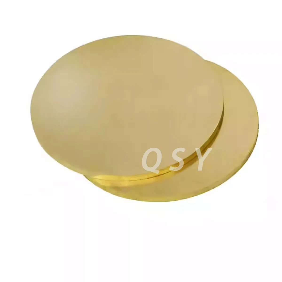 H62 Brass Disc Brass Gasket Pure Copper Round Plate Diameter 10/15/20/25/30/35-200mm Thick 0.5/0.8/1/1.5/2/3 Brass Parts Cutting